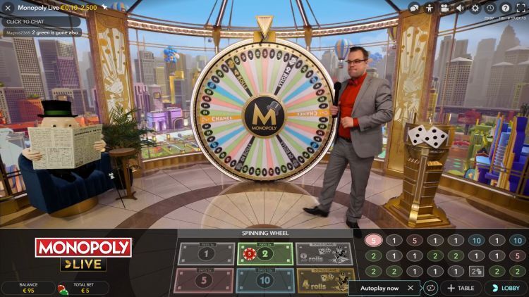 Monopoly live gameplay